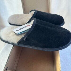 NIB Men's LAMO SCUFF SHEEPSKIN BURTON SLIPPERS - Sz XL (11/12)